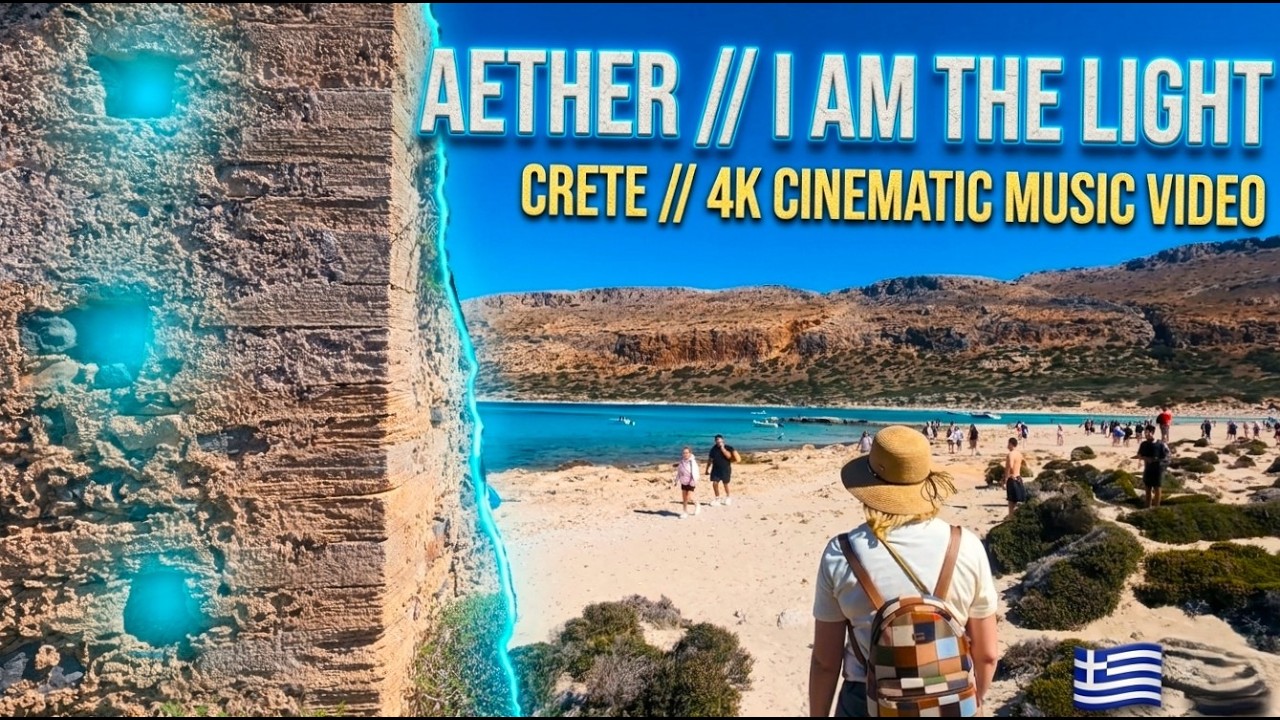 Crete in one week🏛️ | 4K Music Travel Experience