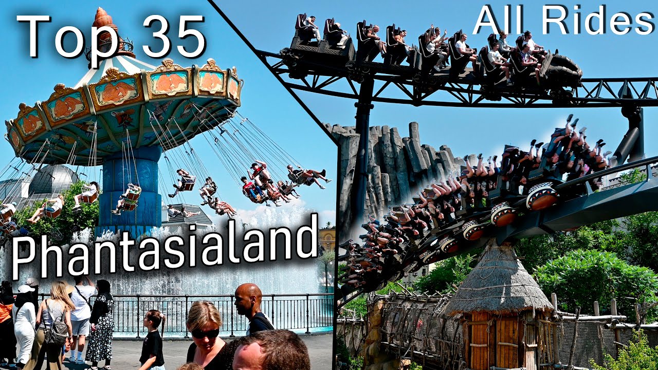 Phantasialand Top 35 - ALL RIDES