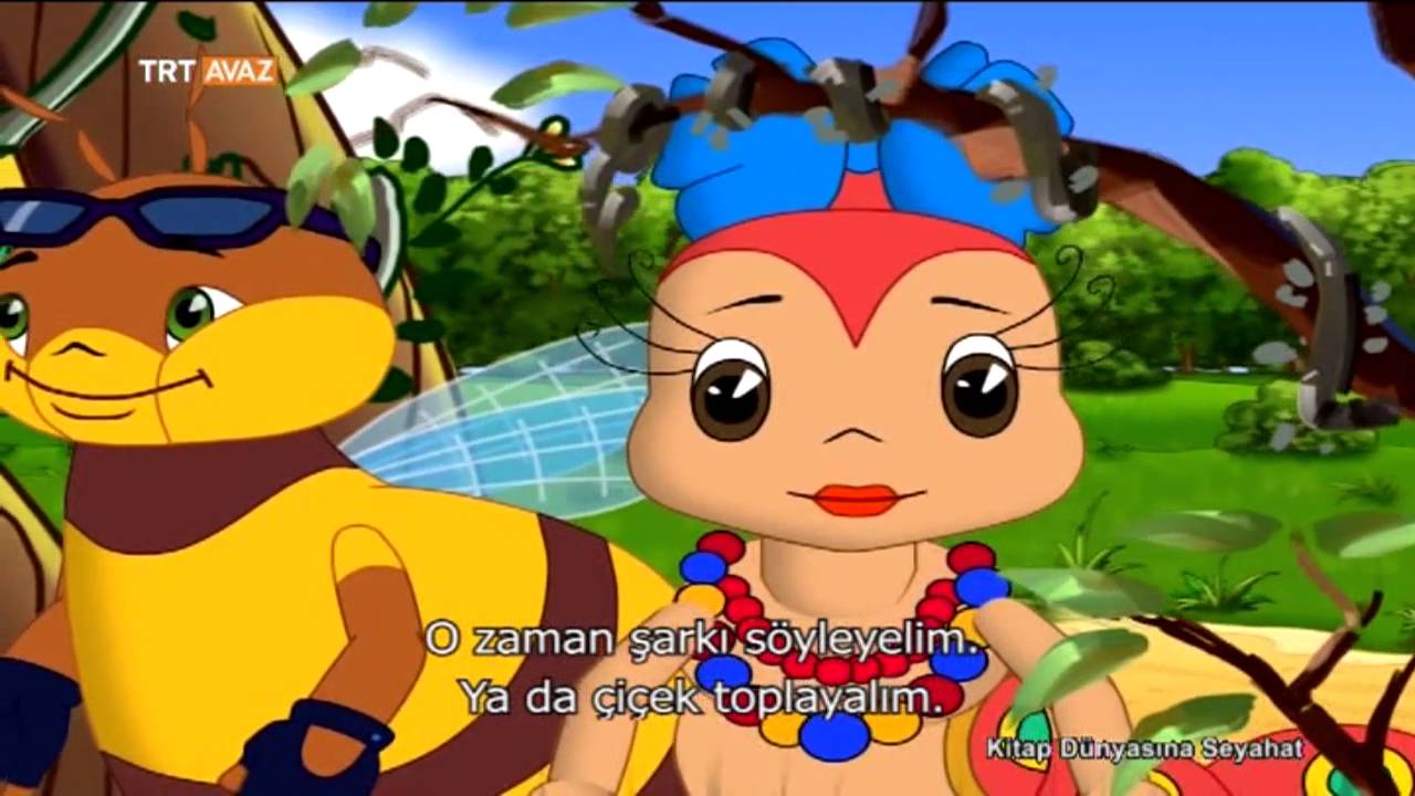 Kitap D&uuml;nyasına Seyahat - 6. B&ouml;l&uuml;m - Kırgız T&uuml;rk&ccedil;esi &Ccedil;izgi Film - TRT Avaz
