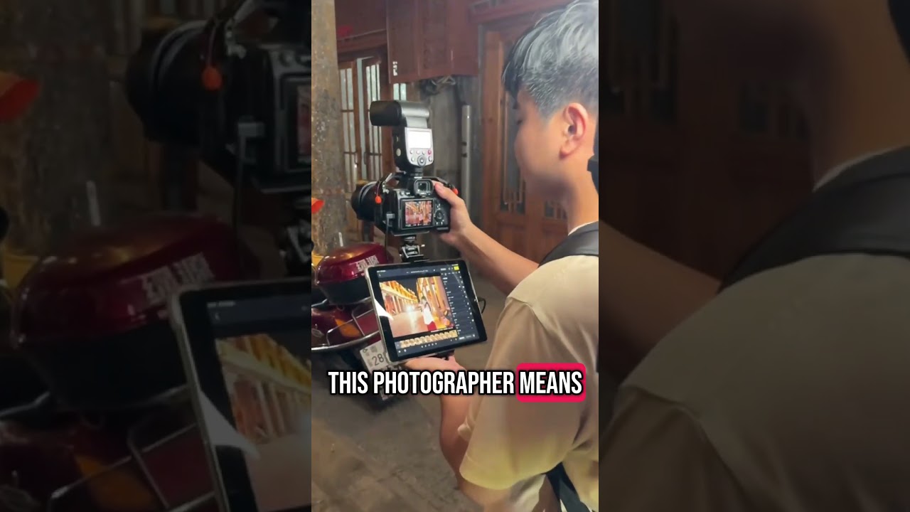 Look at this photographer's lights! - Amazing Content