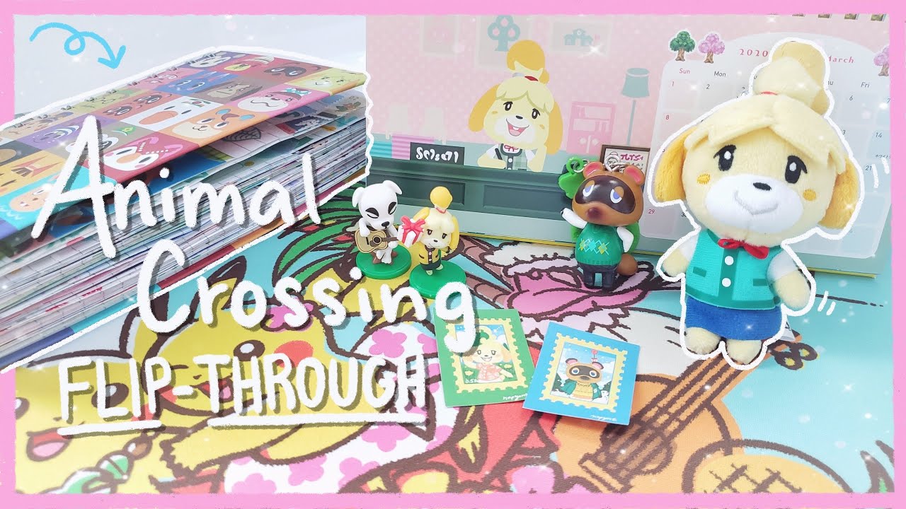 Animal Crossing Daily Journal Flip-through