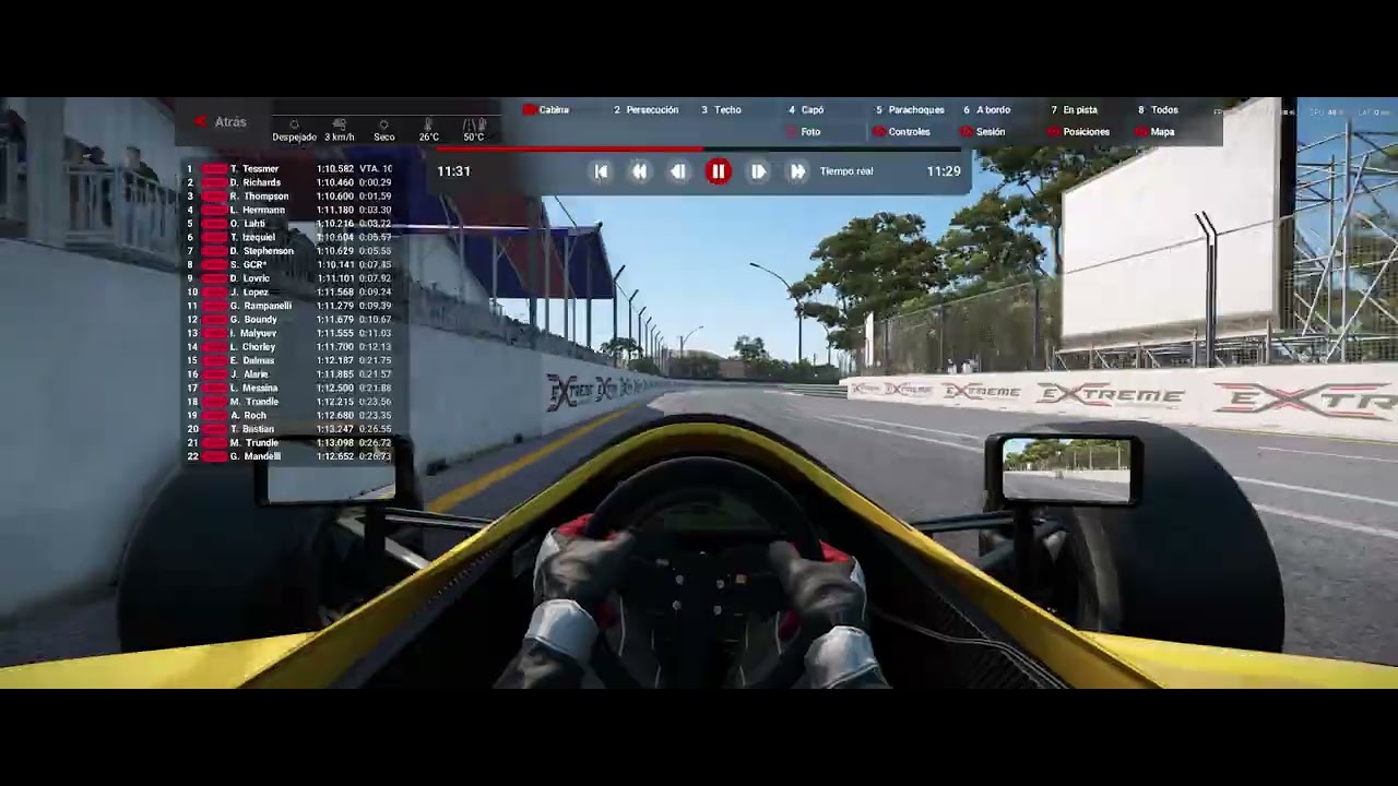 Automobilista 2 Formula Clasic 4 Adelaida IA 105, Errores, salvadas y defensa¡¡¡