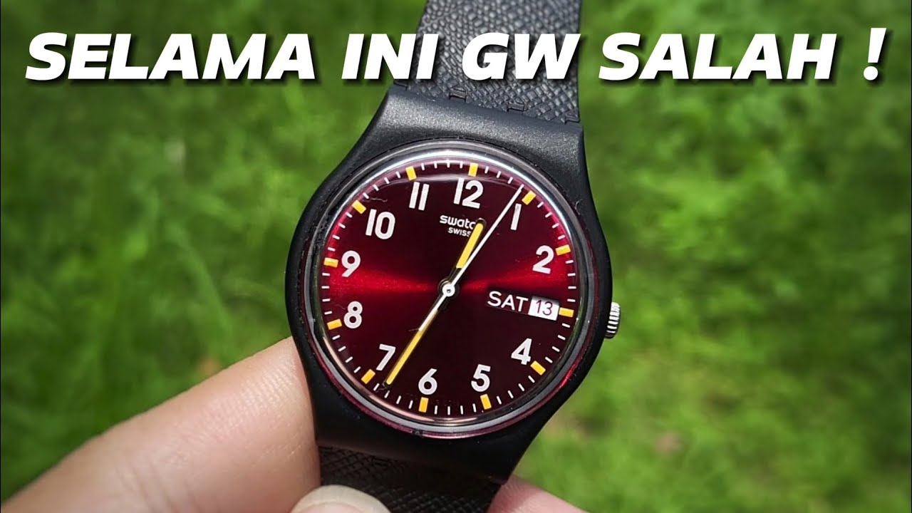 SELAMA INI GW SALAH ! Alasan Mengapa Swatch Layak Dibeli & Harganya Masuk Akal