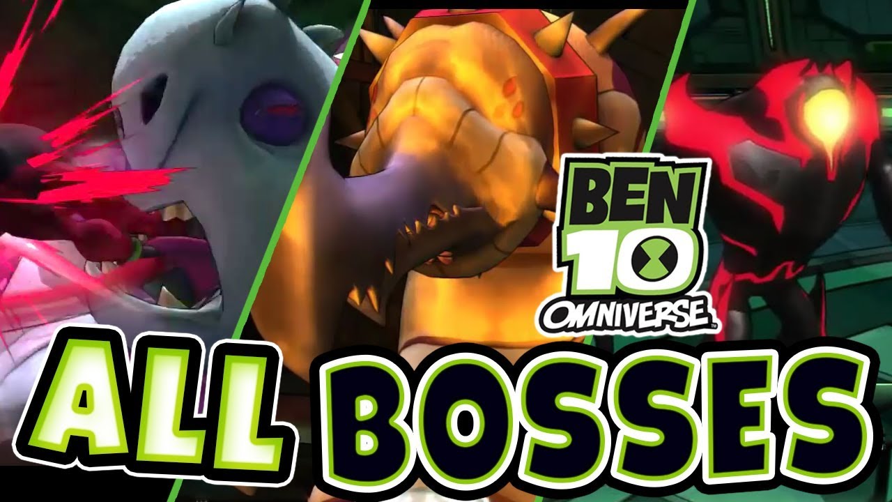 Ben 10 Omniverse All Bosses | Boss Fights  (PS3, X360, Wii, WiiU)