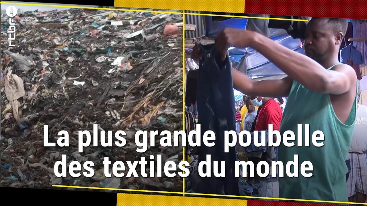Le Ghana, poubelle des textiles du monde
