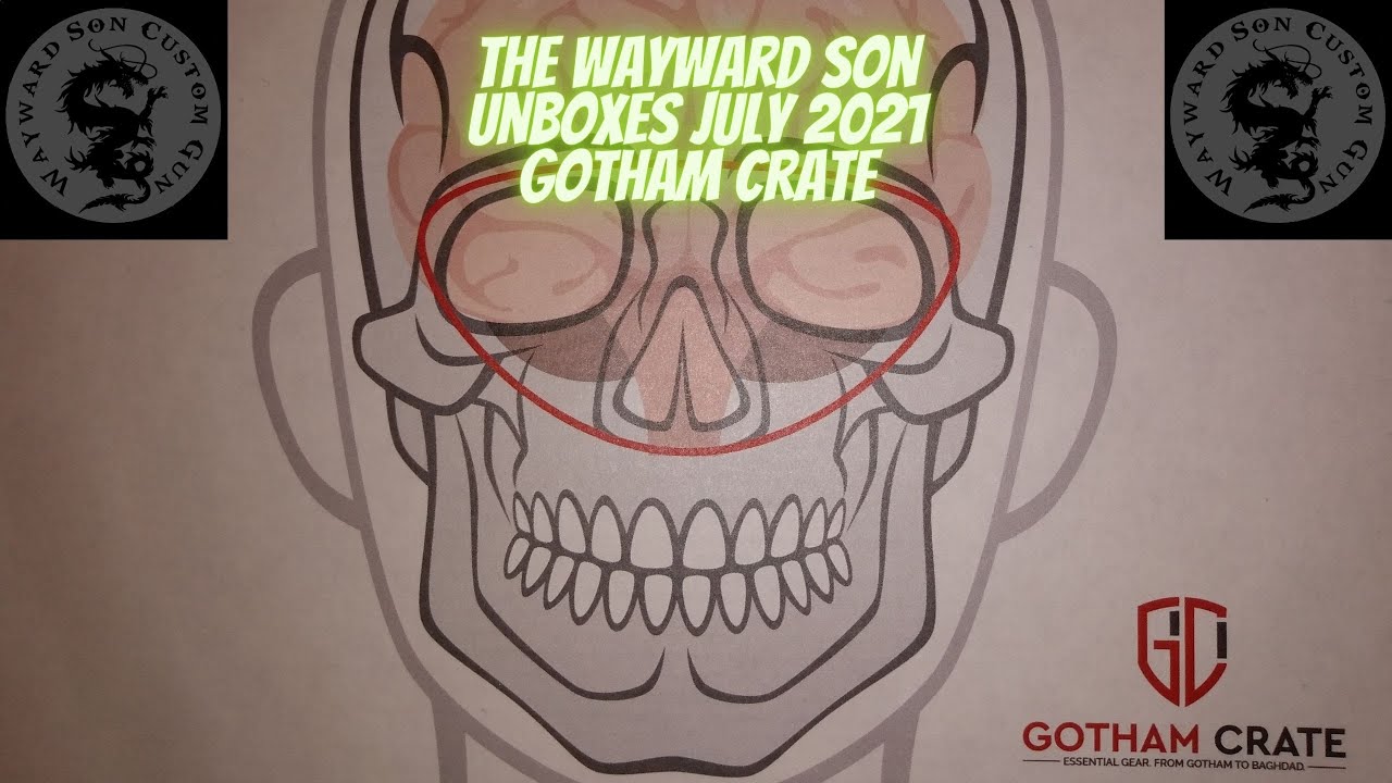 Gotham Crate unboxing July Box 2021