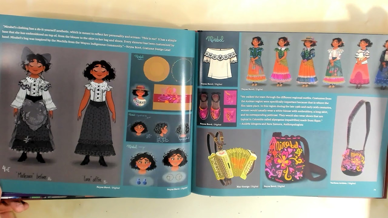 The Art of Encanto - Art Book Preview