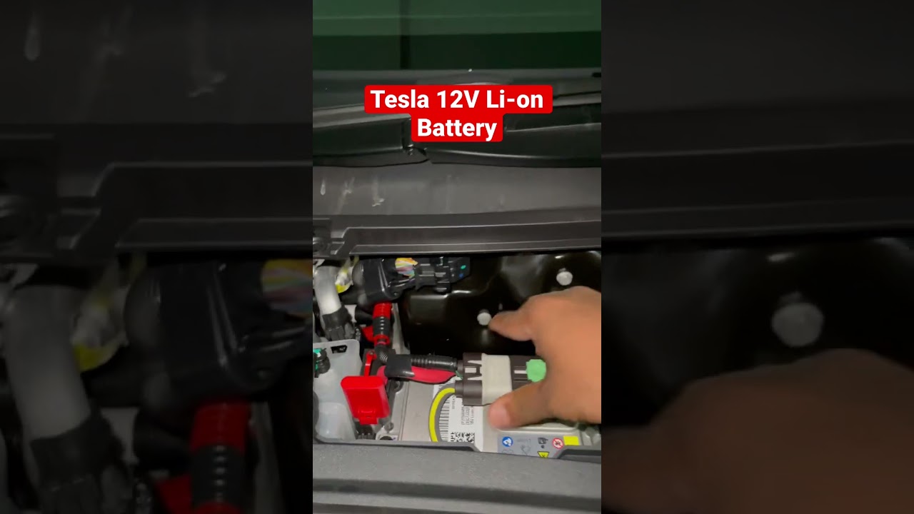 Tesla 12v battery replacement 2023 Li-on