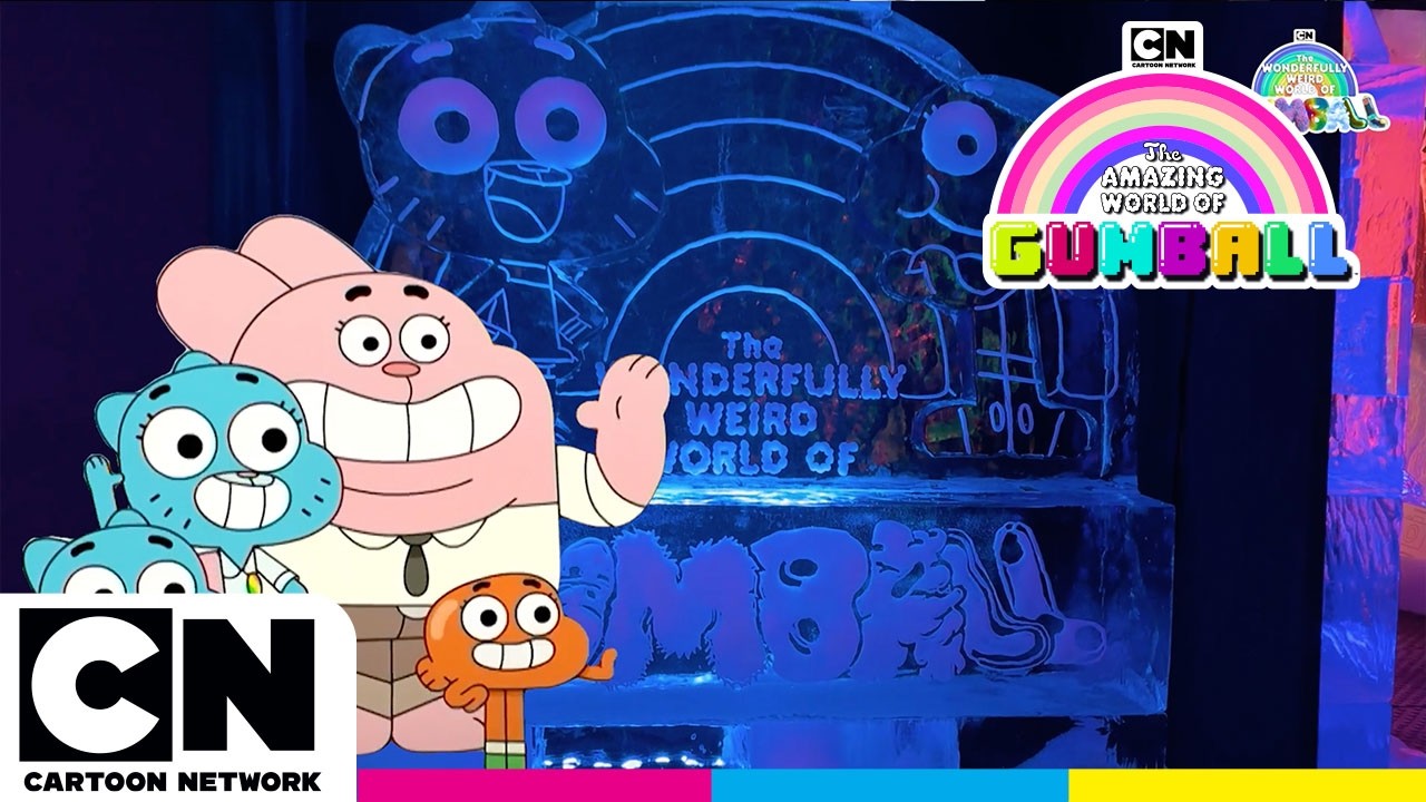 Gumball zza kulis IJsbeelden Festival ❄️🧊 | @cartoonnetworkPL