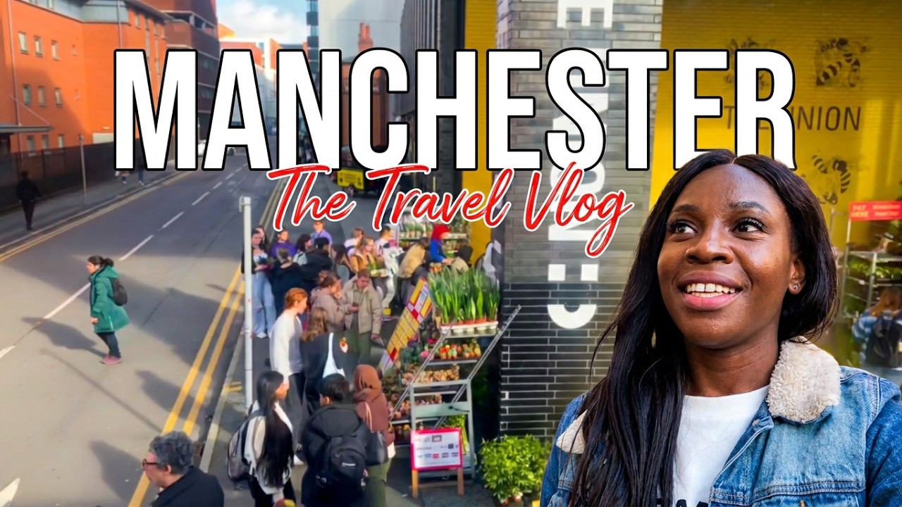 Visiting Manchester from Nigeria: Travel to the Uk vlog #traveltouk