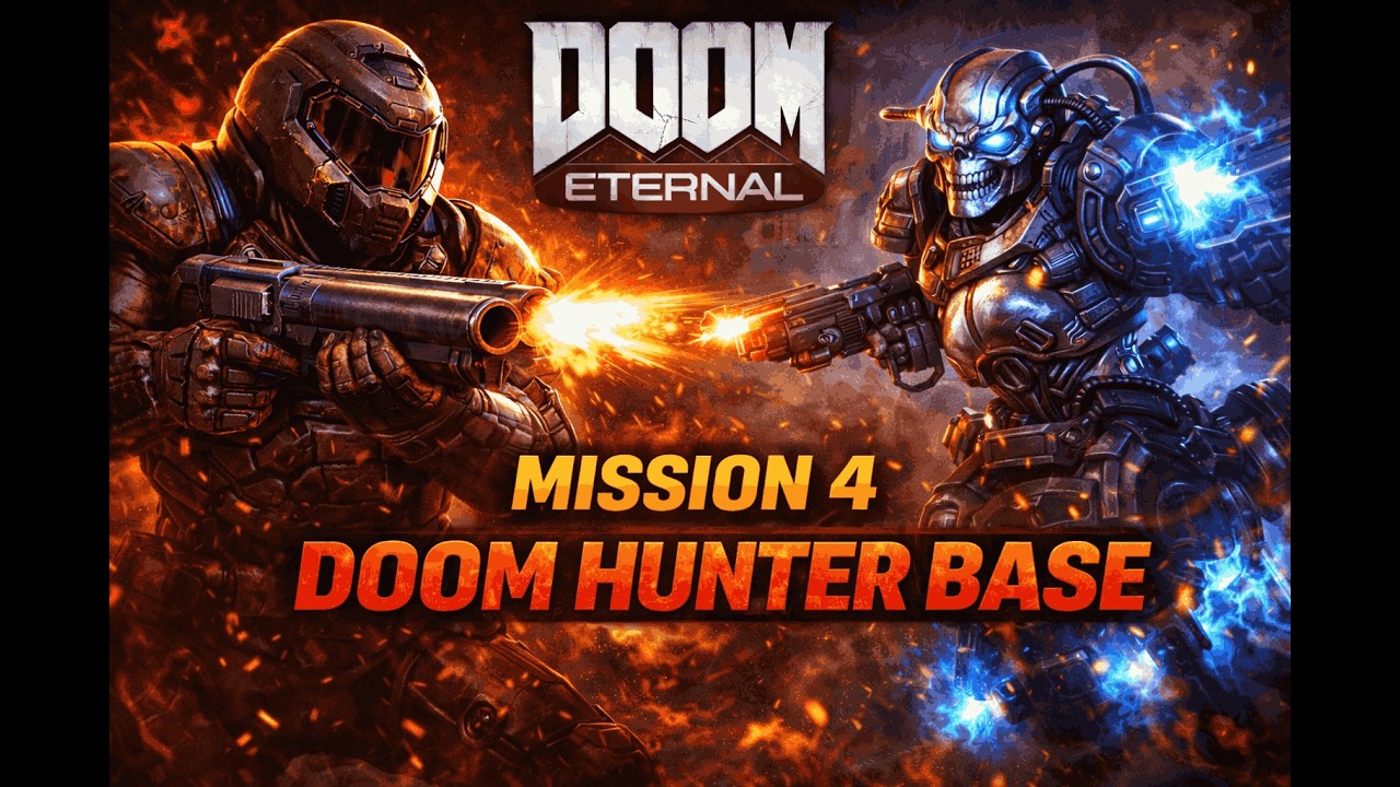 DOOM Eternal – Mission 4 Full Gameplay Doom Hunter Base No commentary #doometernal #gameplay