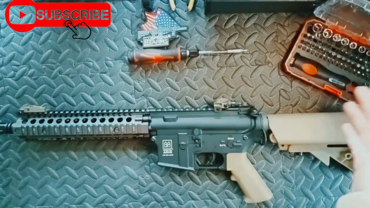 SPECNA ARMS MK18 MOD1 INSIDE THE GEARBOX.