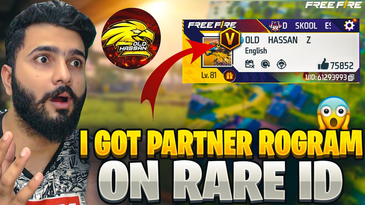 I Got V Badge 😍On My Rare ID 🥰Garena Free Fire