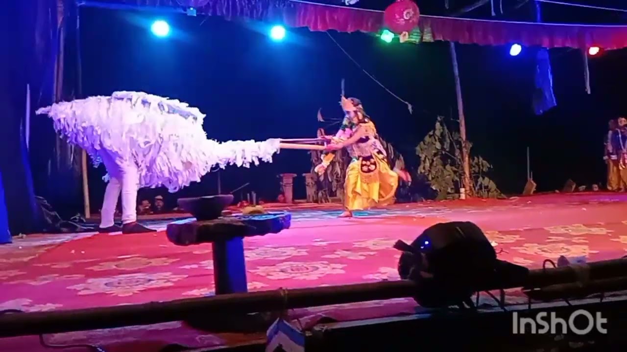 শ্ৰী শ্ৰী কৃষ্ণ ৰাসলীলাত বকাসুৰ বধ কিছু দৃশ্য