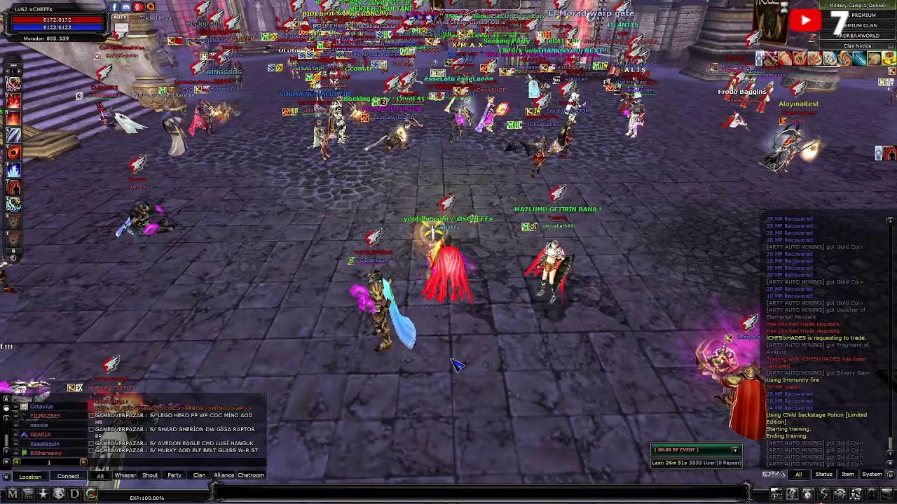 #ArdreamWorld #knightonline BURAK CHEFFs den Tarifler 🔪#GMR