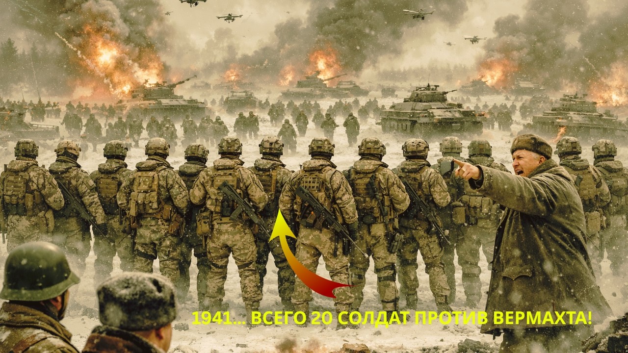 Ленинград 1941. Как 20 бойцов сорвали наступление Вермахта||Тайная операция Красной армии 1941