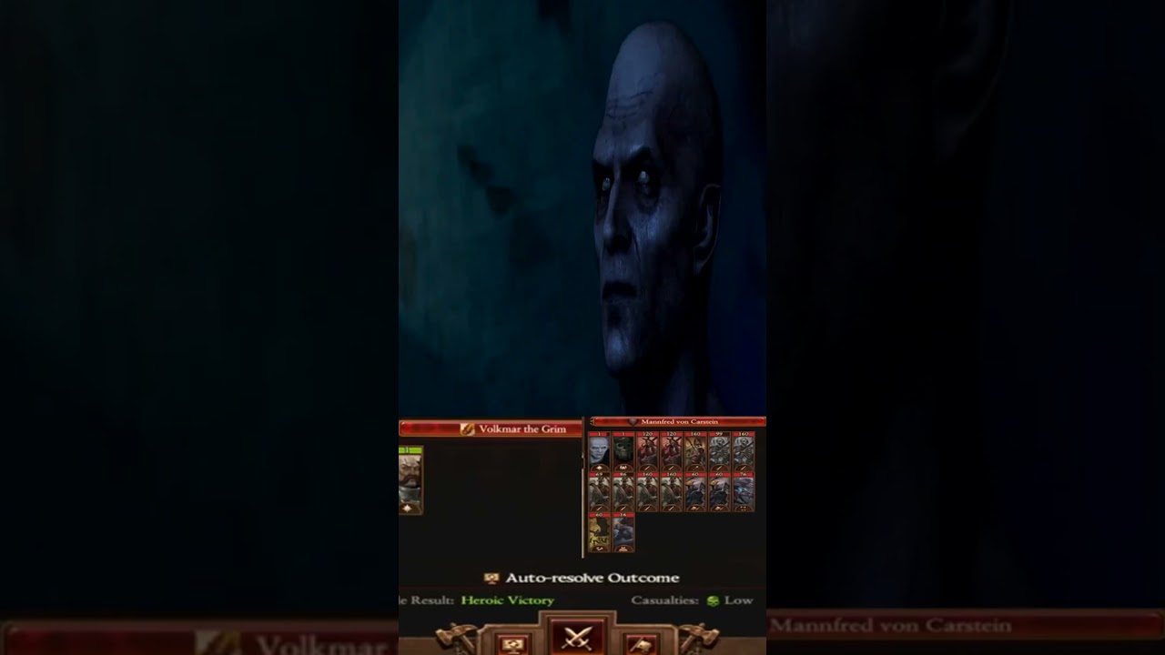 How Volkmar Can Wipe an Army of Undead in Auto Resolve alone