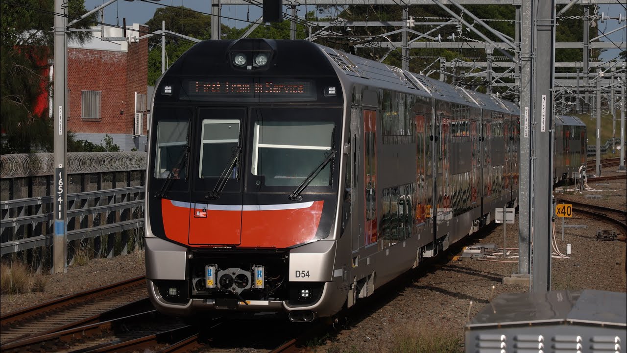 THE FIRST MARIYUNG SERVICE - Mariyung D Set Ride - Newcastle Interchange to Hamilton