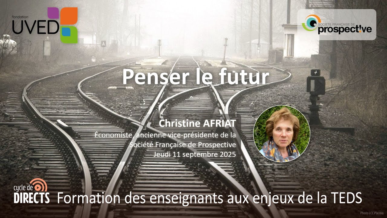 Formation des enseignants du supérieur sur le thème Penser le futur / Christine Afriat