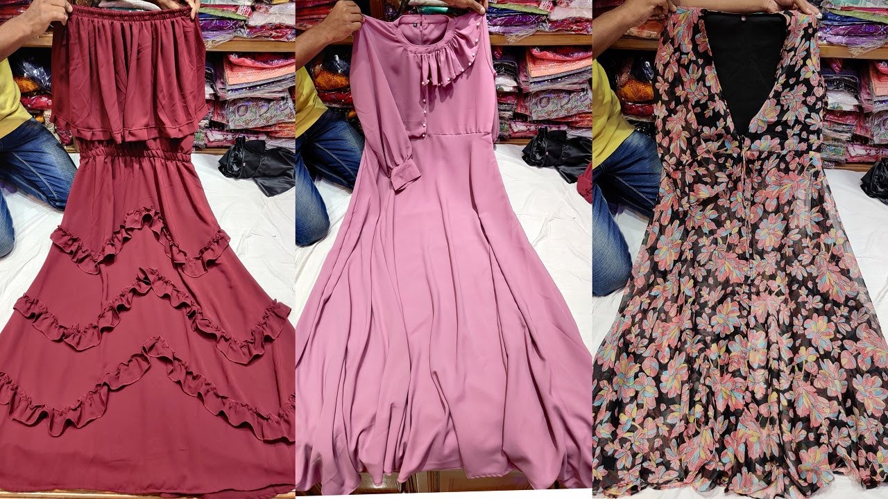 সবচেয়ে কমদামে ওয়েস্টার্ন গাউন/টপস/কুর্তি/ওয়ানপিস || Western OnePiece/tops/Kurti || কমদামে ওয়ানপিস