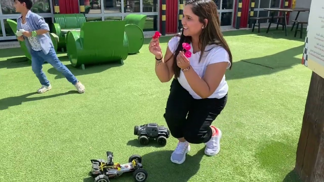 RC F1, Formula 1 car and Monster truck by My Toys, Dhoom Dhoom (Wheels are turning)