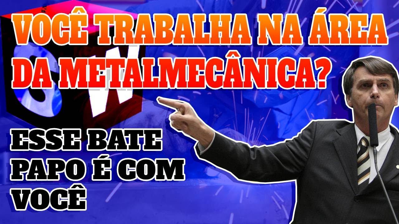VOCÊ Trabalha na área Metalmecanica no chão de fábrica? Torne-se um Projetista