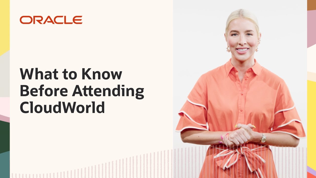 Six Tips to Know Before You Go to CloudWorld 2024