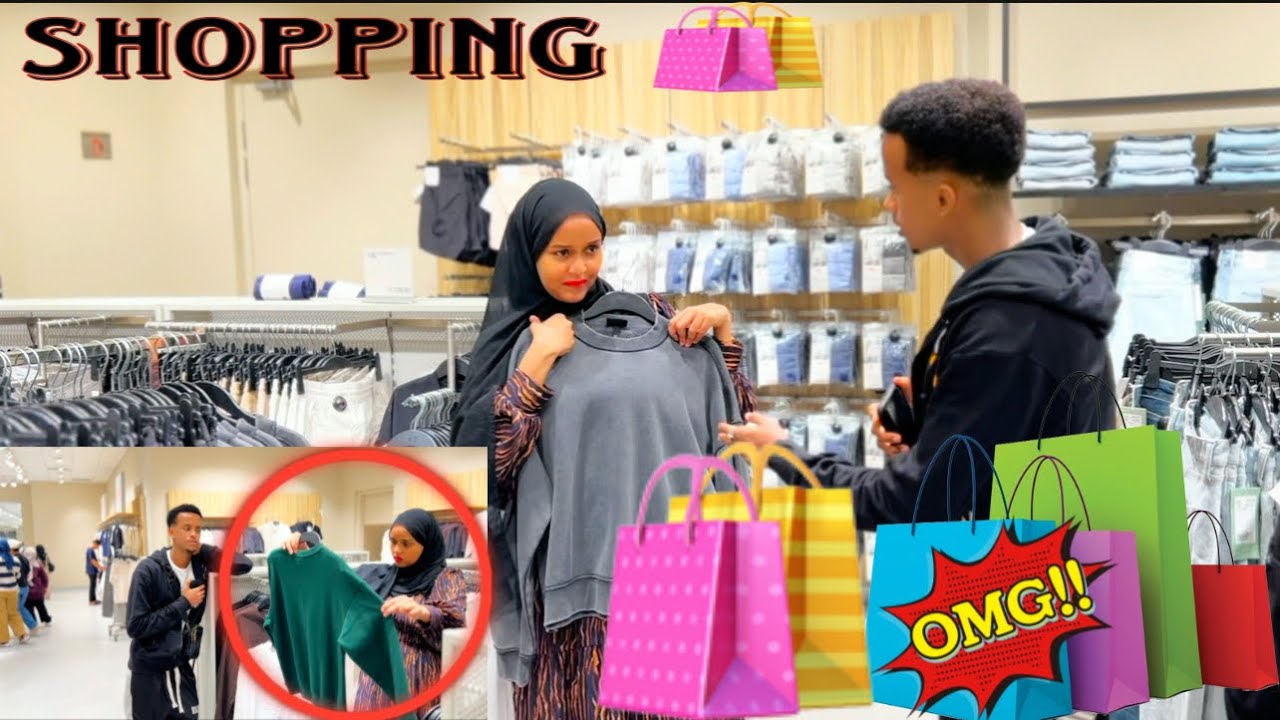 UGBAD ALI OO MATA SHOPPING II DOQDHAY IYO WIXI NAGA RACAY😂😂😭