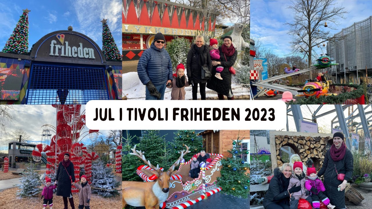 Vlog - Jul i Tivoli Friheden 2023