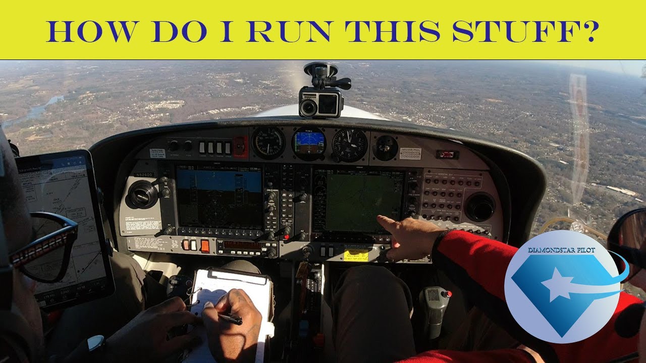 Let The Plane Do The Work For You-Instrument Approach Automation in a Diamond DA40