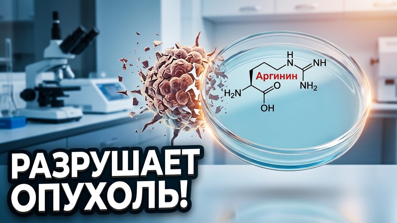 Аргинин против рака: как аминокислота разрушает опухоли?