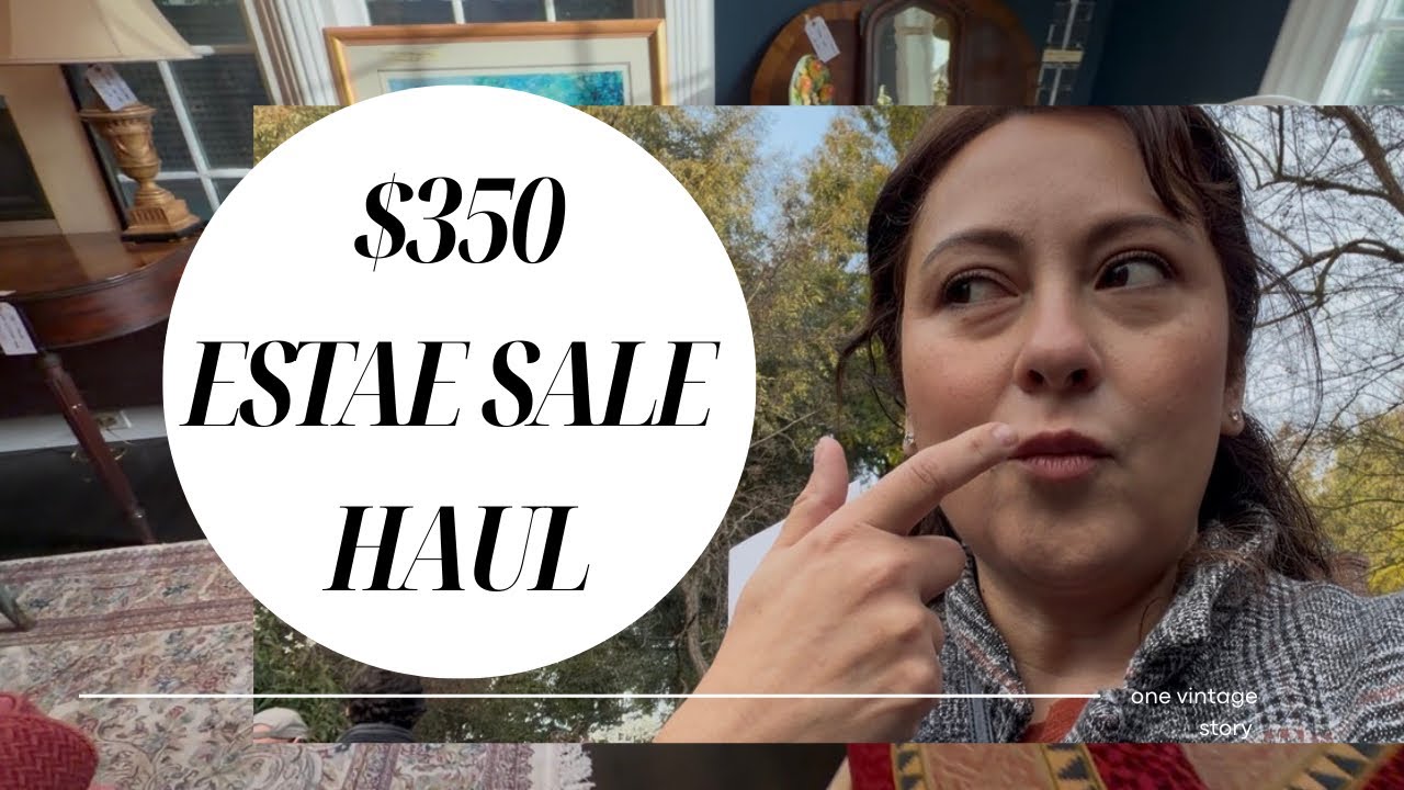 Estate Sale Haul: Vintage and Antique Treasures | Lisa Larson Ceramics & Staffordshire Figurines