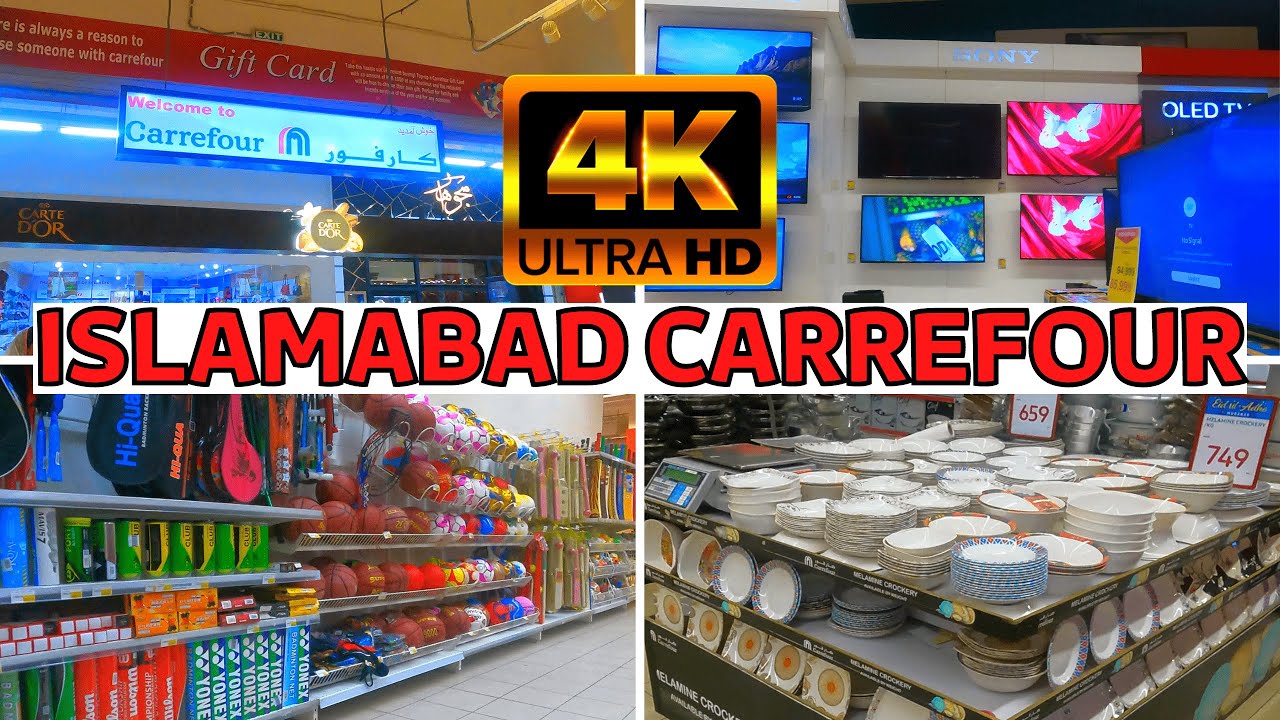 VISIT CARREFOUR STORE IN ISLAMABAD AT GIGA MALL || CARREFOUR STORE ISLAMABAD, GIGA MALL 4K FULL TOUR