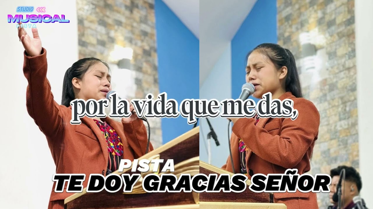 Pista Te doy Gracias Señor. Marta Griselda y su grupo Ministros de Luz 😭😥😢🕊