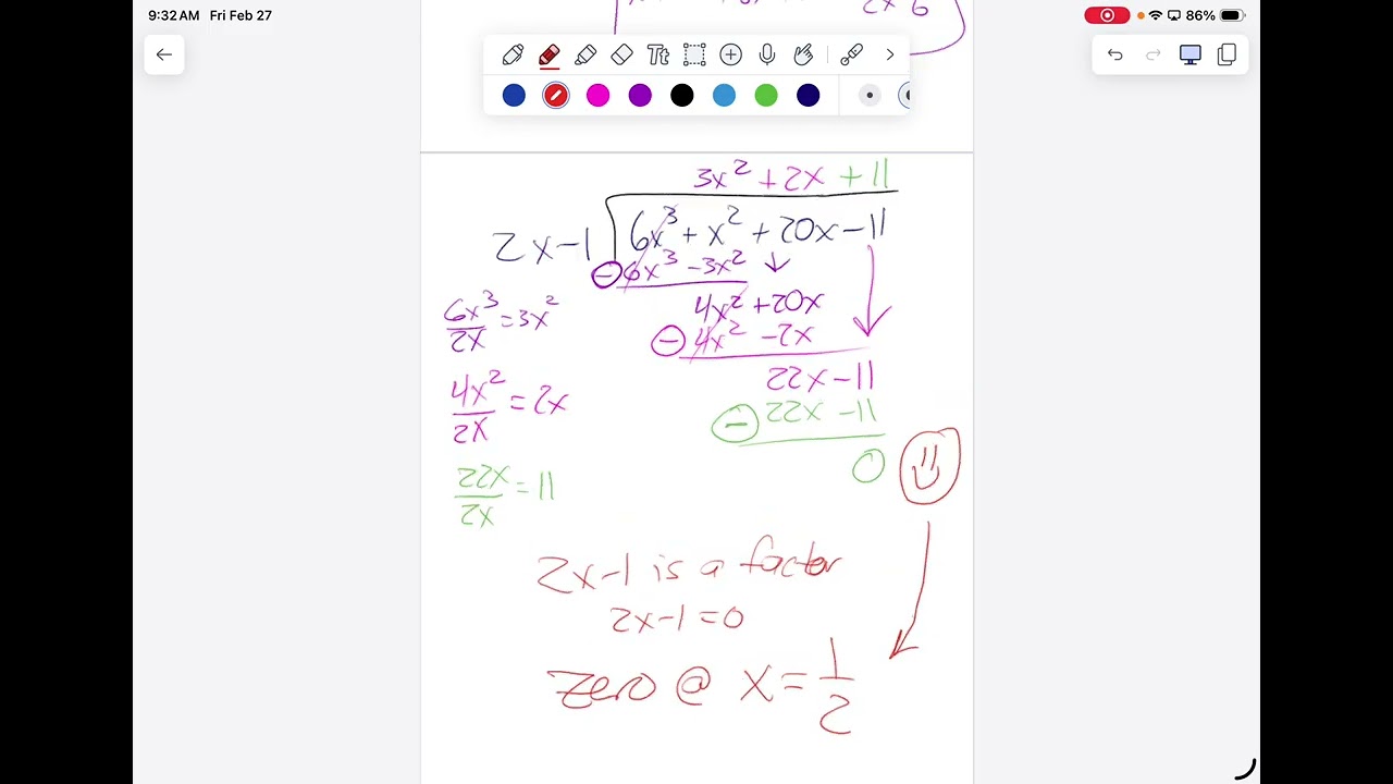 2,27 Accel A2 synthetic division