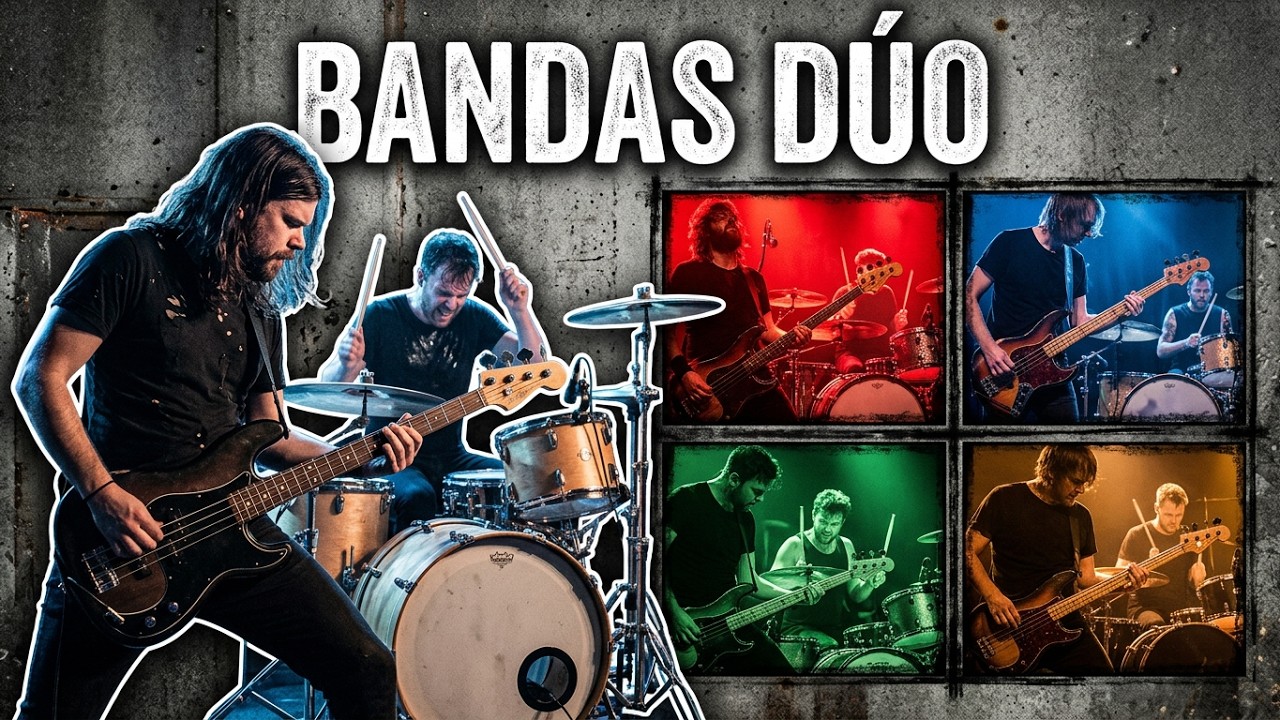 ☕ BANDAS CON BAJO Y BATERIA PARTE #1