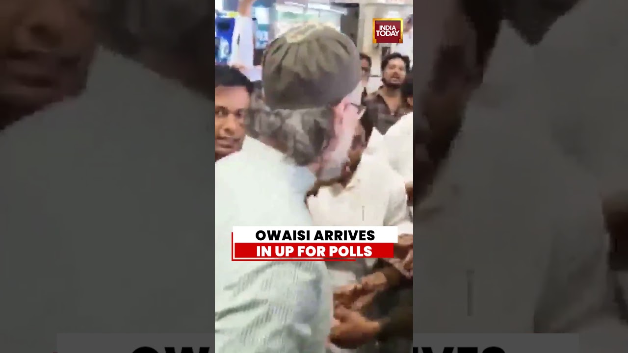 Asaduddin Owaisi Arrives In UP Ahead Of Assembly Polls | Reviews AIMIM Election Preparations