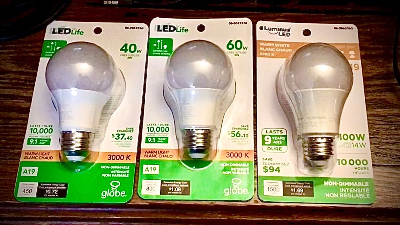 Is it worth to buy the brightest light bulb? (Visual comparison 40W vs 60W vs 100W)
