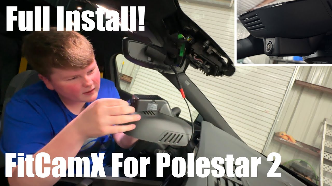 FINALLY! A Factory Looking Dash Cam! || FitCamX For Polestar 2 Unboxing and Installation