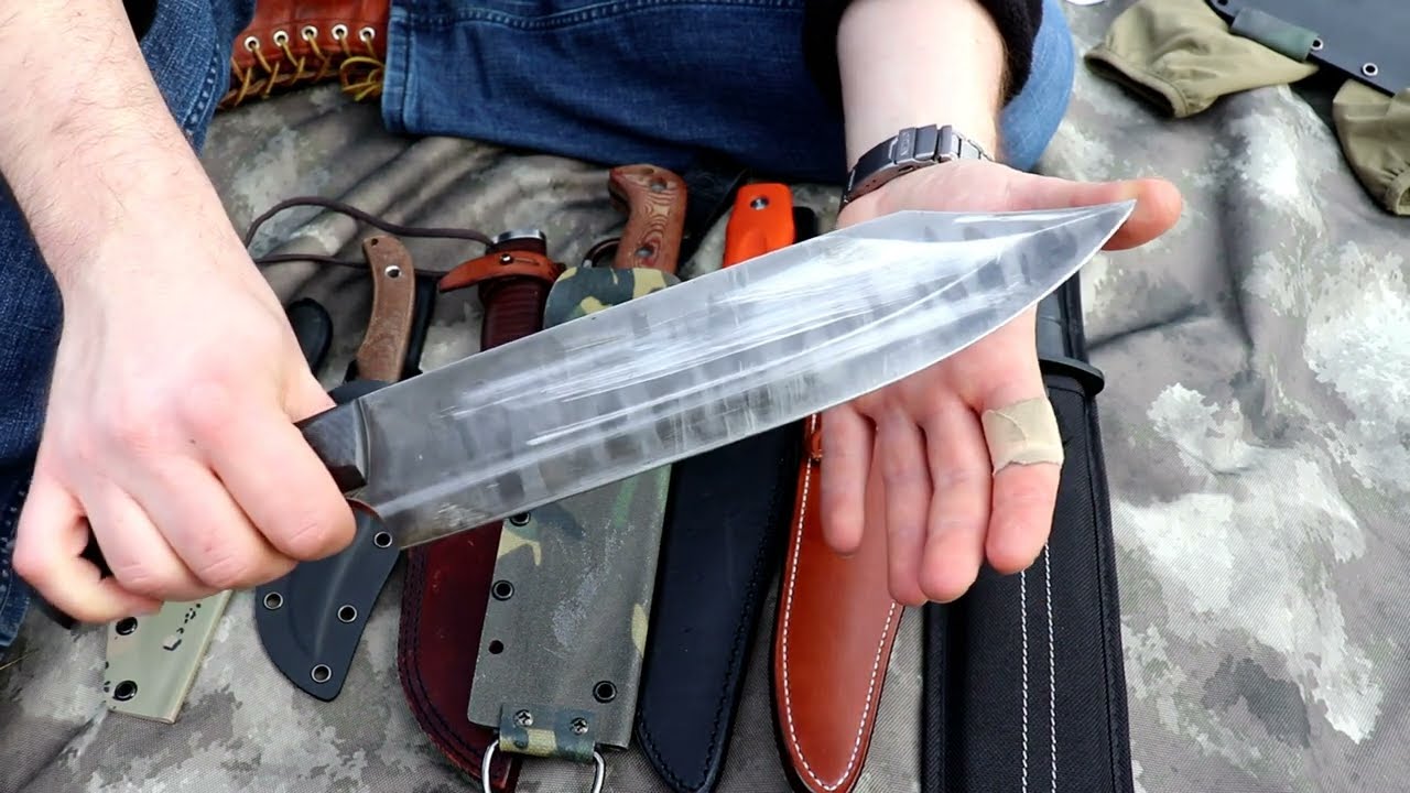 Current state of my Bowie knife Collection