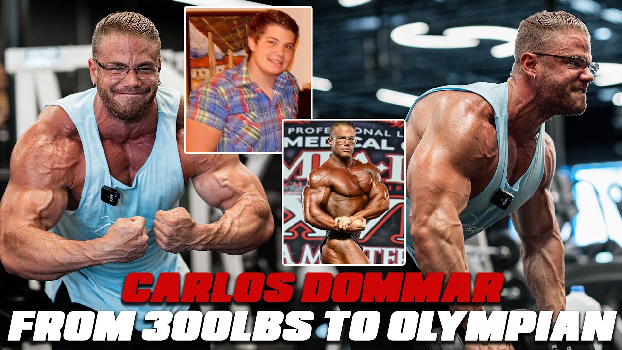 CARLOS DOMMAR INSANE TRANSFORMATION | SHOULDERS & TRICEPS FULL WORKOUT | 2023 OLYMPIA BOUND