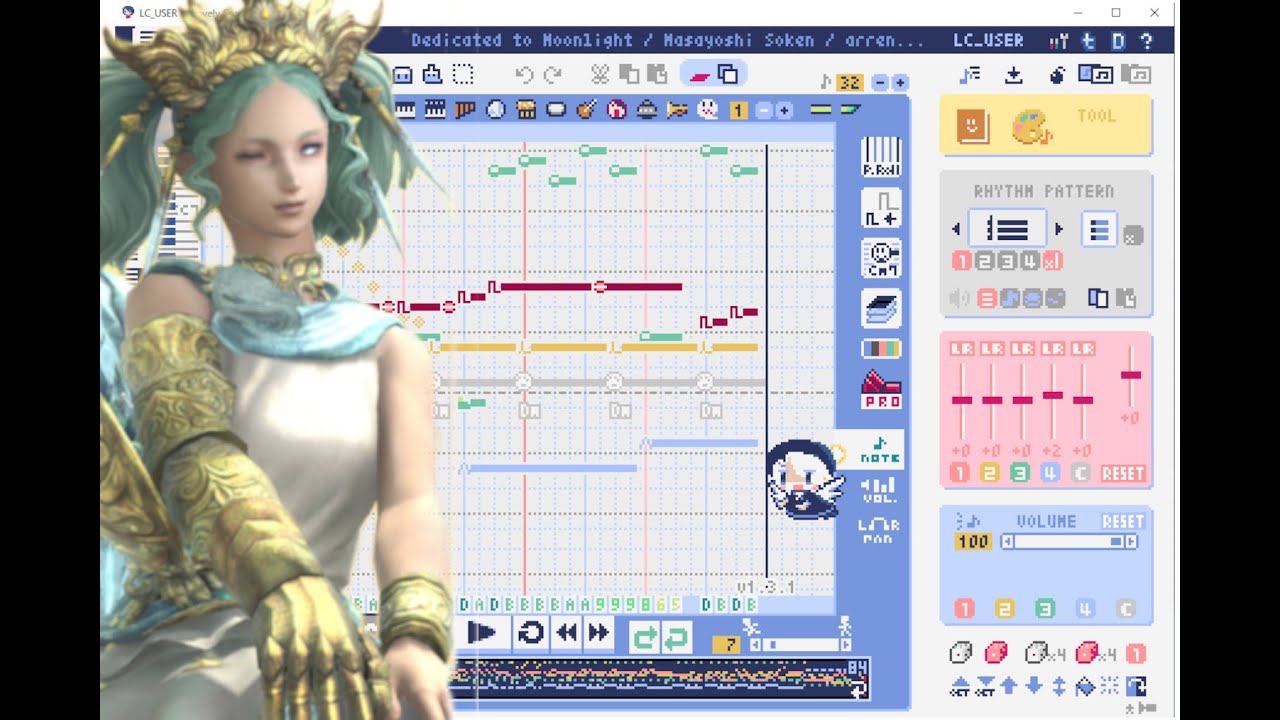 FFXIV - Dedicated to Moonlight / 月満ちる夜 8bit Arrange | Lovely Composer