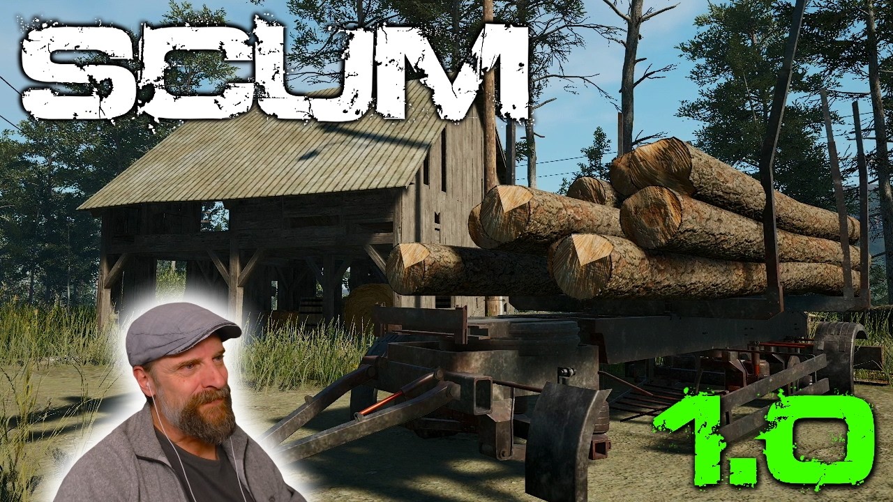 SCUM v1.0 🚜 090: Am Sägewerk! Schwachstelle? Oberschenkel