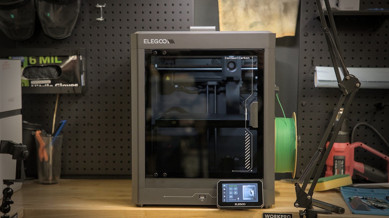 Elegoo Centauri Carbon | Quiet Unboxing, Setup, and First Prints (All-in-One Bundle)