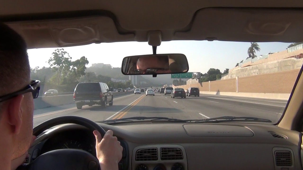 Driving the 405 freeway North in 2018, 6 years after Carmageddon II