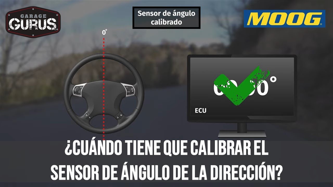&iquest;Cu&aacute;ndo se tiene que calibrar el sensor de &aacute;ngulo de la direcci&oacute;n?