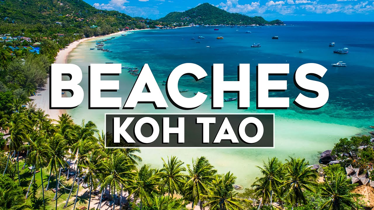 Top 10 Best Beaches in Koh Tao, Thailand - Travel Video 2024