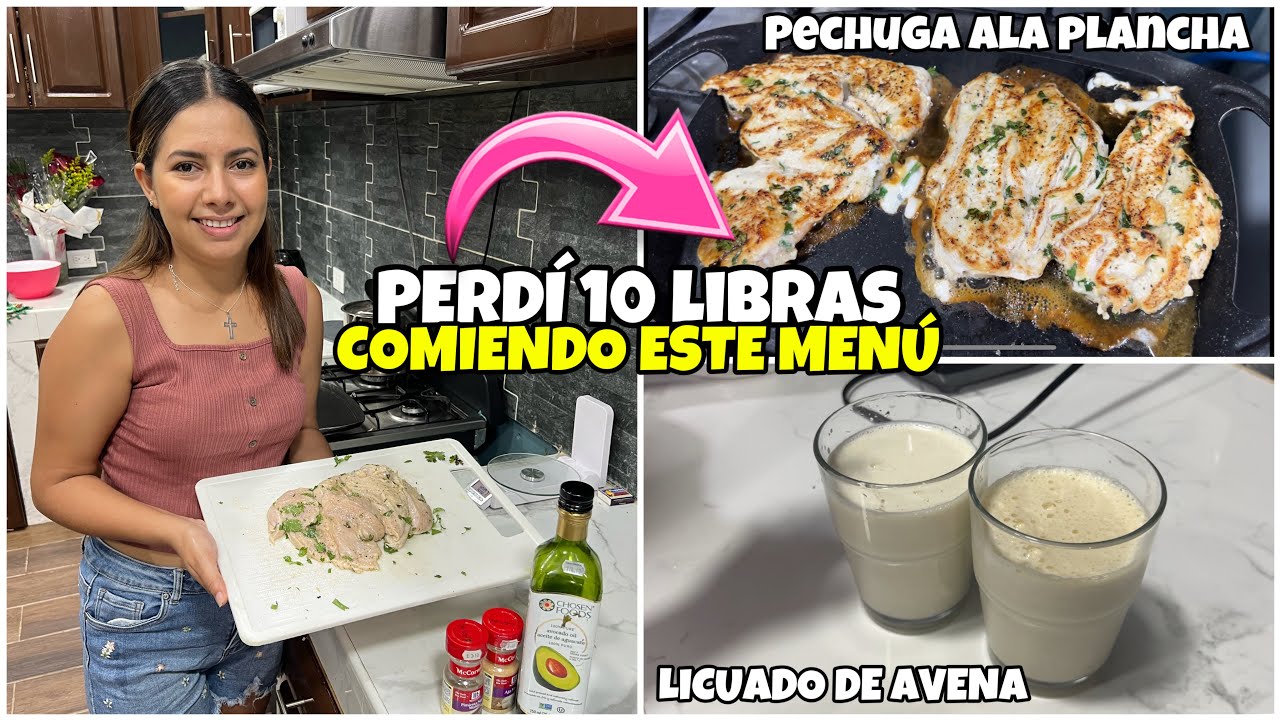 COCINANDO NUESTRO MENÚ DE DIETA🍗🥑🥗