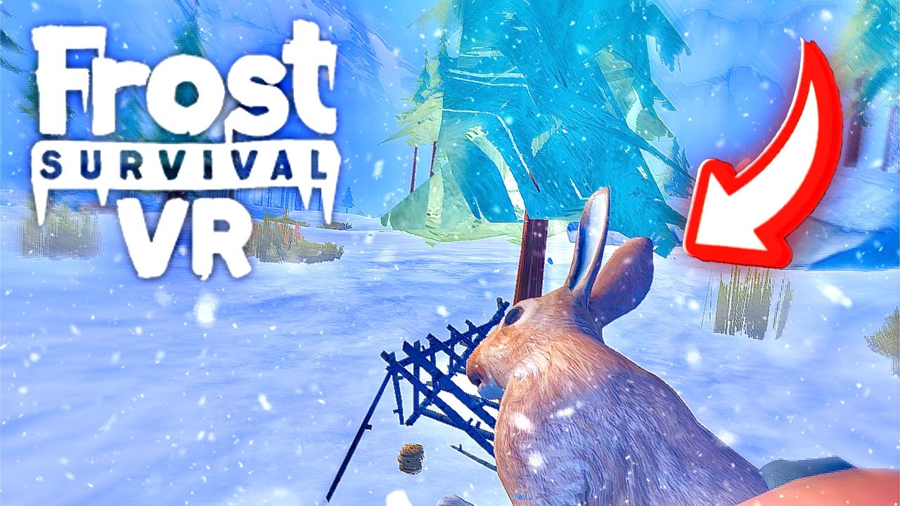 Finishing the Log Cabin & Building Primitive Traps in Frost Survival VR