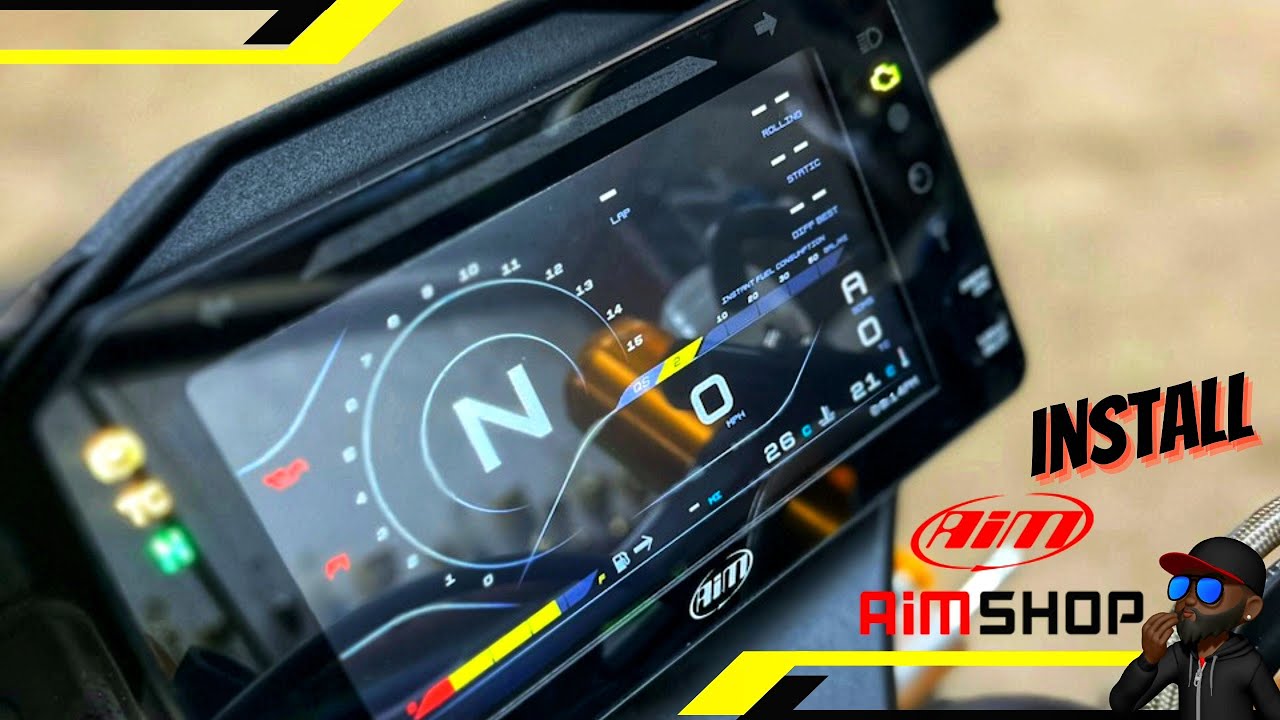 @aimsportsdata  MXPS Suzuki GSX-R1000 (2017-2022) Plug & Play Dash Logger Install | Rebuild Ep.1